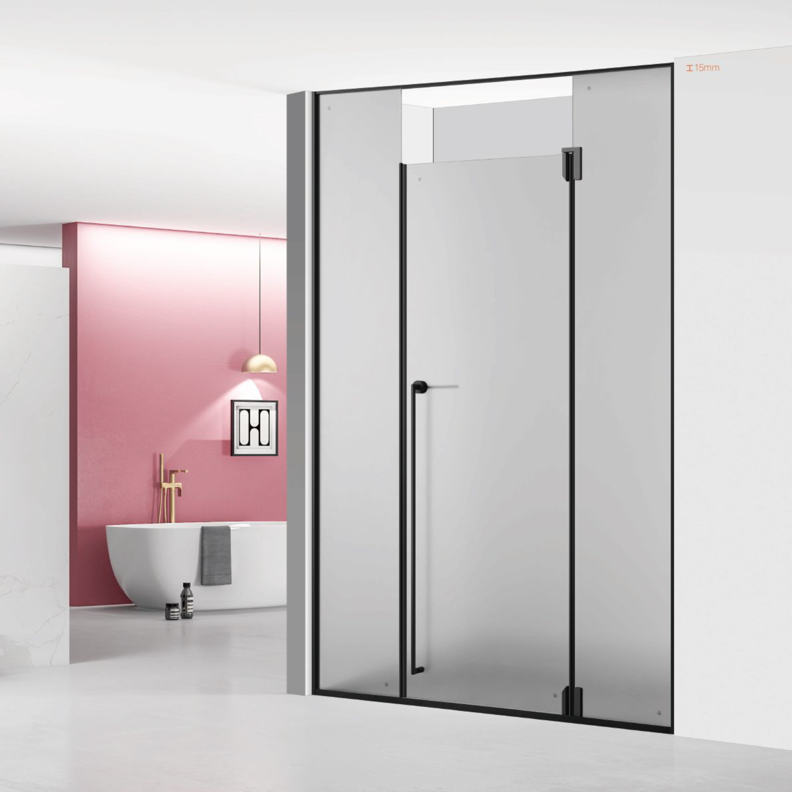 Modern Shower Door
